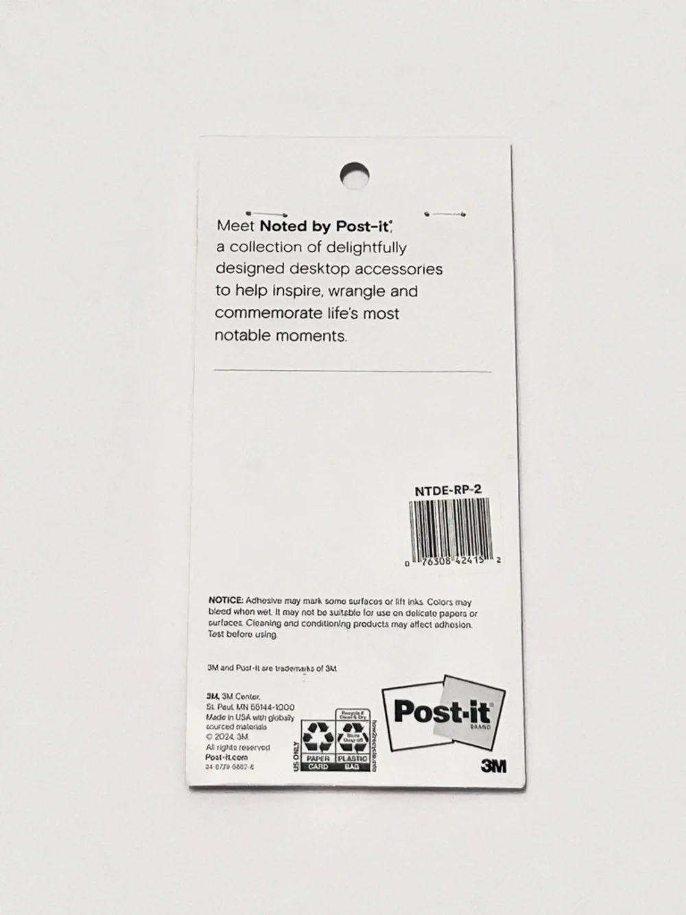 Noted By Post-It Office Set Pen Pouch, Notebook, Reporter Pad & Mini List Notes
